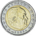 Monaco, Rainier III, 2 Euro, 2003, Paris, AU(55-58), Bi-Metallic, Gadoury:MC179