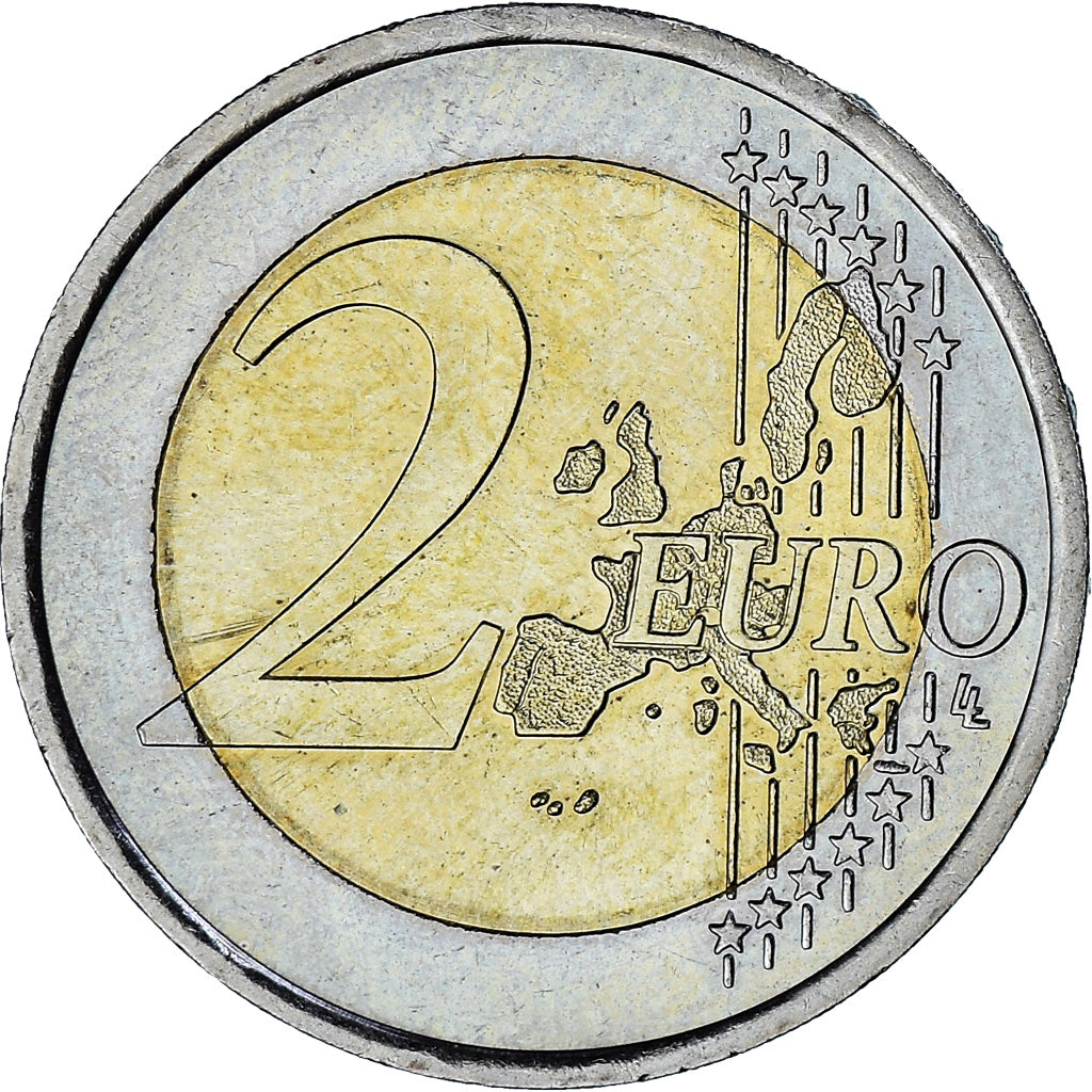 Monaco, Rainier III, 2 Euro, 2003, Paris, AU(55-58), Bi-Metallic, Gadoury:MC179
