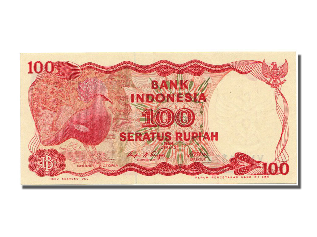 Banconote, Indonesia, 100 Rupiah, 1984, FDS
