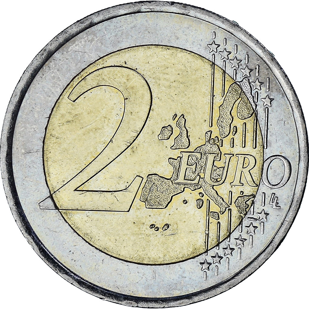 Monaco, Rainier III, 2 Euro, 2003, Paris, AU(55-58), Bi-Metallic, Gadoury:MC179