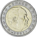 Monaco, Rainier III, 2 Euro, 2001, Paris, SUP, Bimétallique, Gadoury:MC179