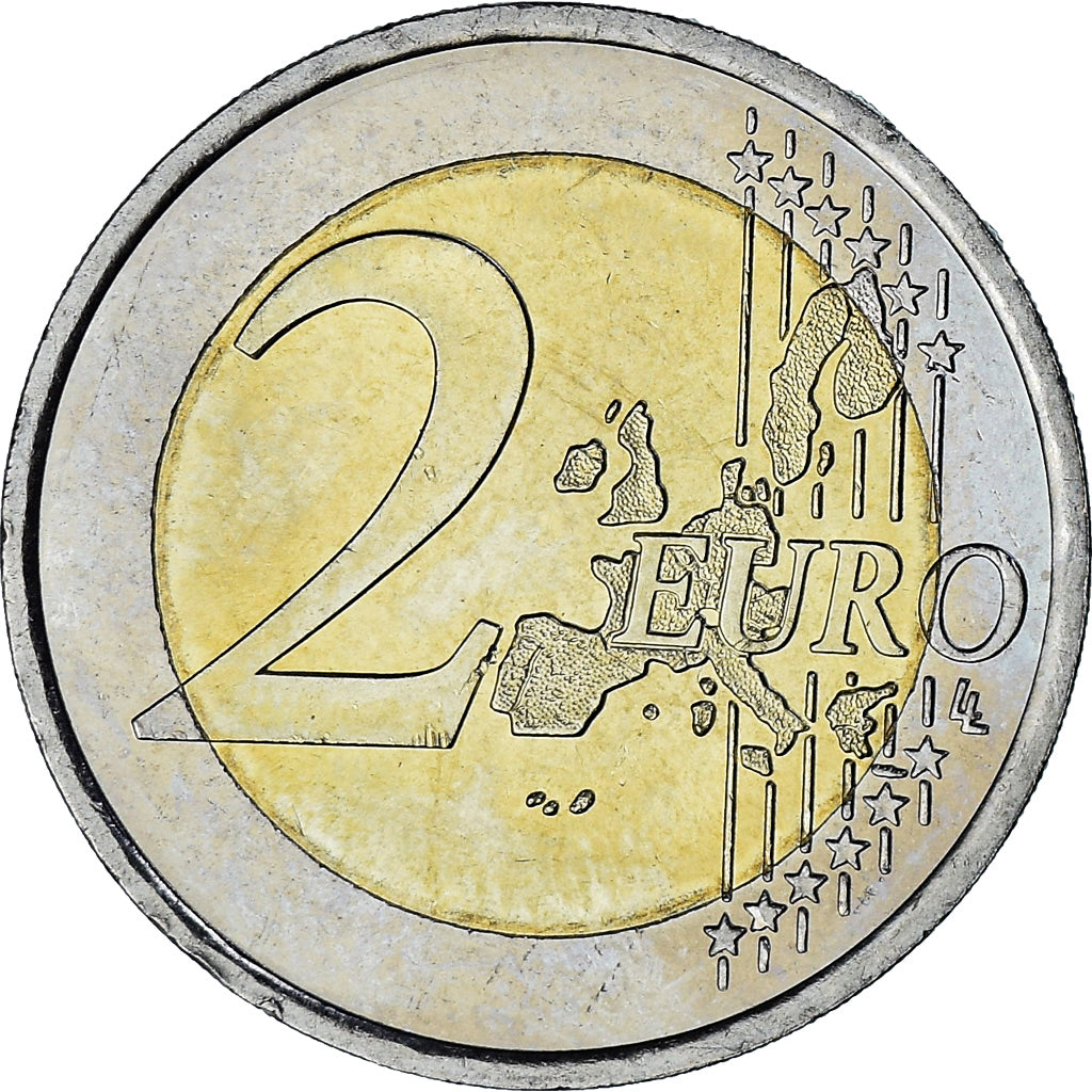 Monaco, Rainier III, 2 Euro, 2001, Paris, AU(55-58), Bi-Metallic, Gadoury:MC179