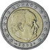 Monaco, Rainier III, 2 Euro, 2002, Paris, AU(55-58), Bi-Metallic, Gadoury:MC179
