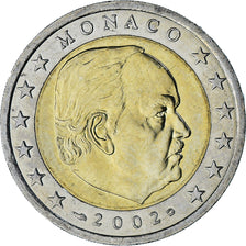 Monaco, Rainier III, 2 Euro, 2002, Paris, SPL-, Bi-metallico, Gadoury:MC179