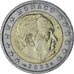 Mónaco, Rainier III, 2 Euro, 2002, Paris, EF(40-45), Bimetálico