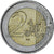 Mónaco, Rainier III, 2 Euro, 2002, Paris, EF(40-45), Bimetálico