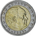 Monaco, Rainier III, 2 Euro, 2002, Paris, ZF, Bi-Metallic, Gadoury:MC179, KM:174