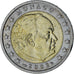 Monaco, Rainier III, 2 Euro, 2002, Paris, EF(40-45), Bi-Metallic, Gadoury:MC179