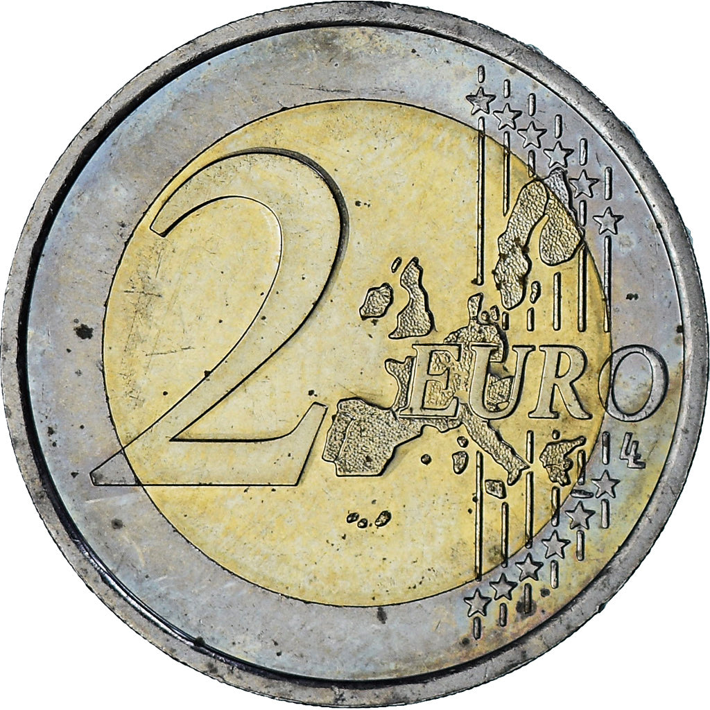 Monaco, Rainier III, 2 Euro, 2002, Paris, BB, Bi-metallico, Gadoury:MC179