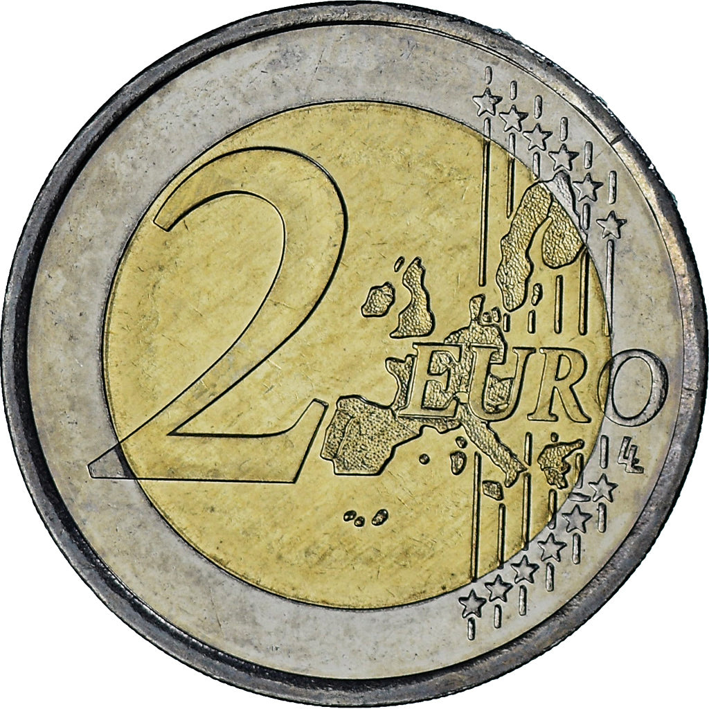 Monaco, Rainier III, 2 Euro, 2002, Paris, AU(55-58), Bi-Metallic, Gadoury:MC179