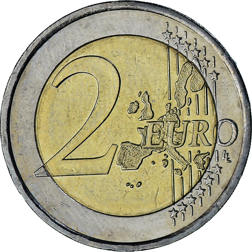 Monaco, Rainier III, 2 Euro, 2002, Paris, VZ, Bi-Metallic, Gadoury:MC179, KM:174