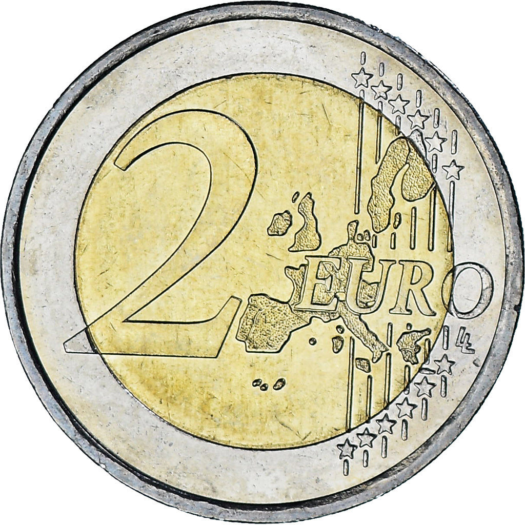 Monaco, Rainier III, 2 Euro, 2002, Paris, AU(55-58), Bi-Metallic, Gadoury:MC179