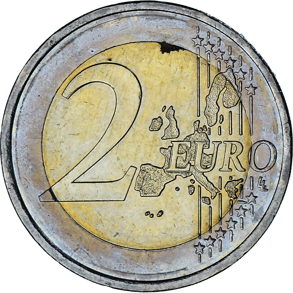 Monaco, Rainier III, 2 Euro, 2002, Paris, VZ, Bi-Metallic, Gadoury:MC179, KM:174