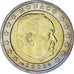 Mónaco, Rainier III, 2 Euro, 2002, Paris, AU(55-58), Bimetálico