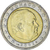 Monaco, Rainier III, 2 Euro, 2002, Paris, AU(55-58), Bi-Metallic, Gadoury:MC179