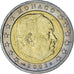 Monaco, Rainier III, 2 Euro, 2002, Paris, AU(55-58), Bi-Metallic, Gadoury:MC179