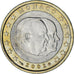 Monaco, Rainier III, Euro, 2002, Paris, AU(50-53), Bi-Metallic, Gadoury:MC178