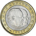 Monaco, Rainier III, Euro, 2002, Paris, AU(50-53), Bi-Metallic, Gadoury:MC178