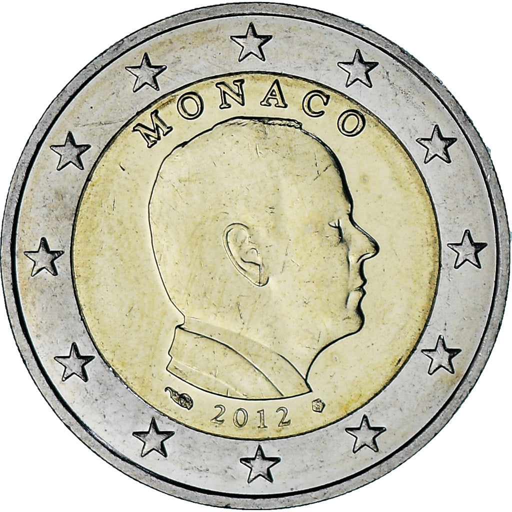Monaco, Albert II, 2 Euro, 2012, Paris, PR, Bi-Metallic, Gadoury:MC196, KM:195