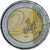 Monaco, Rainier III, 2 Euro, 2003, Paris, AU(55-58), Bimetaliczny
