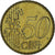 Mónaco, Rainier III, 50 Euro Cent, 2003, Paris, AU(55-58), Latão