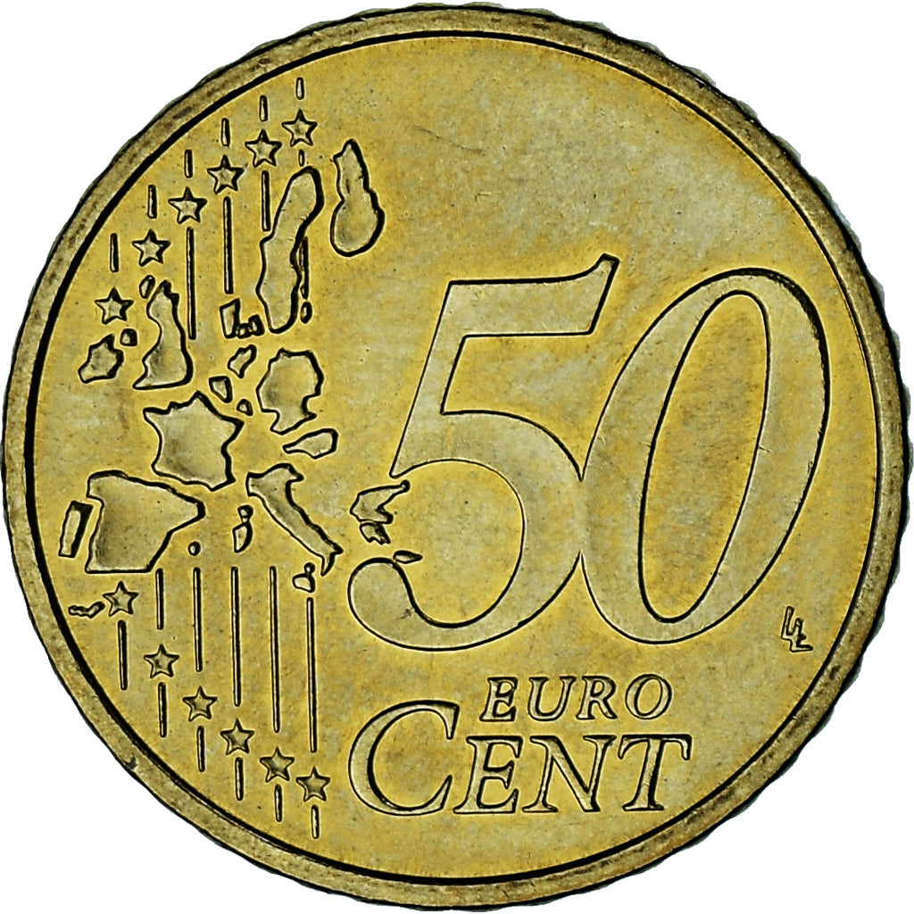 Mónaco, Rainier III, 50 Euro Cent, 2003, Paris, EBC, Latón, Gadoury:MC177