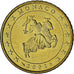 Mónaco, Rainier III, 50 Euro Cent, 2002, Paris, AU(55-58), Latão