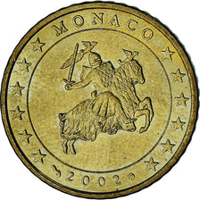 Monaco, Rainier III, 50 Euro Cent, 2002, Paris, VZ, Messing, Gadoury:MC177