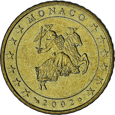 Monaco, Rainier III, 50 Euro Cent, 2002, Paris, VZ, Messing, Gadoury:MC177