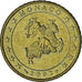 Monaco, Rainier III, 50 Euro Cent, 2002, Paris, VZ, Messing, Gadoury:MC177