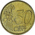 Mónaco, Rainier III, 50 Euro Cent, 2002, Paris, AU(55-58), Latão