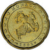 Monaco, Rainier III, 20 Euro Cent, 2002, Paris, SPL-, Ottone, Gadoury:MC176