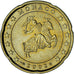 Monaco, Rainier III, 20 Euro Cent, 2002, Paris, SPL-, Ottone, Gadoury:MC176