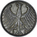 GERMANY - FEDERAL REPUBLIC, 5 Mark, 1951, Karlsruhe, Silver, EF(40-45), KM:112.1