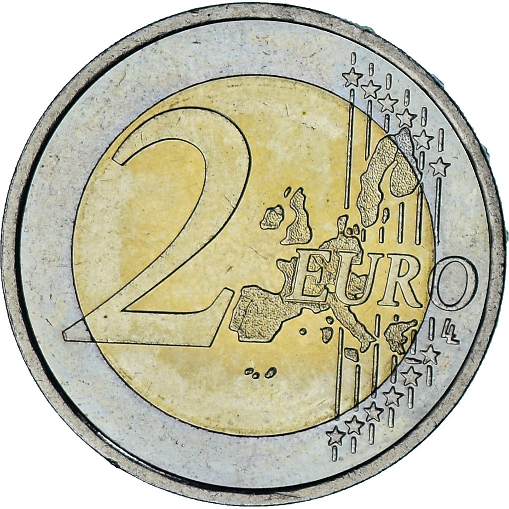 Monaco, Rainier III, 2 Euro, 2001, Paris, AU(55-58), Bi-Metallic, Gadoury:MC179