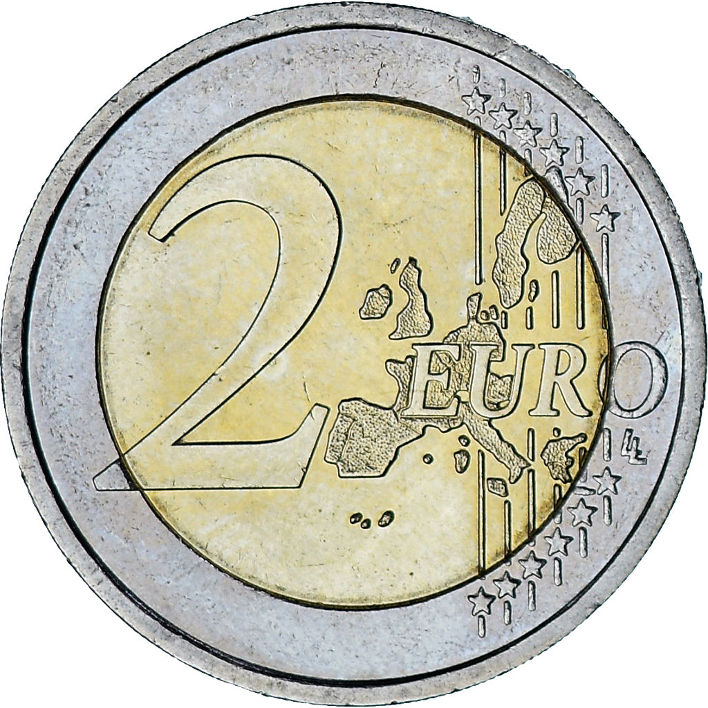 Monaco, Rainier III, 2 Euro, 2002, Paris, TTB, Bimétallique, Gadoury:MC179
