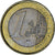 Monaco, Rainier III, Euro, 2001, Paris, PR, Bi-Metallic, Gadoury:MC178, KM:173