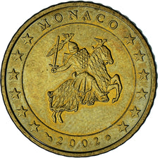 Monaco, Rainier III, 50 Euro Cent, 2002, Paris, AU(55-58), Brass, Gadoury:MC177