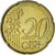 Monaco, Rainier III, 20 Euro Cent, 2002, Paris, AU(55-58), Mosiądz