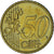 Monaco, Rainier III, 50 Euro Cent, 2003, Paris, SUP, Laiton, Gadoury:MC177