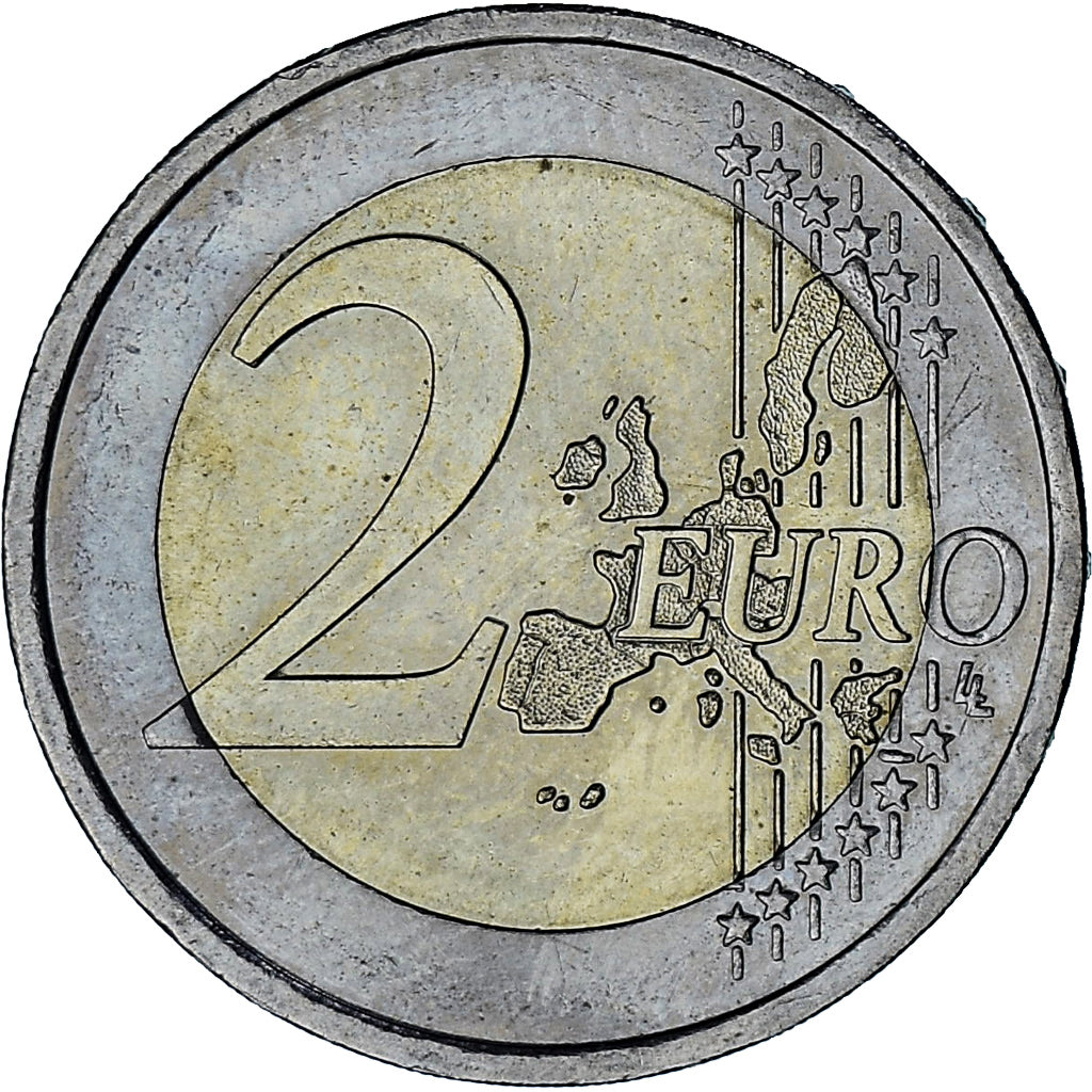 Monaco, Rainier III, 2 Euro, 2002, Paris, ZF+, Bi-Metallic, Gadoury:MC179