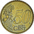 Mónaco, Rainier III, 50 Euro Cent, 2003, Paris, AU(55-58), Latão
