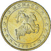 Monaco, Rainier III, 50 Euro Cent, 2002, Paris, AU(55-58), Mosiądz