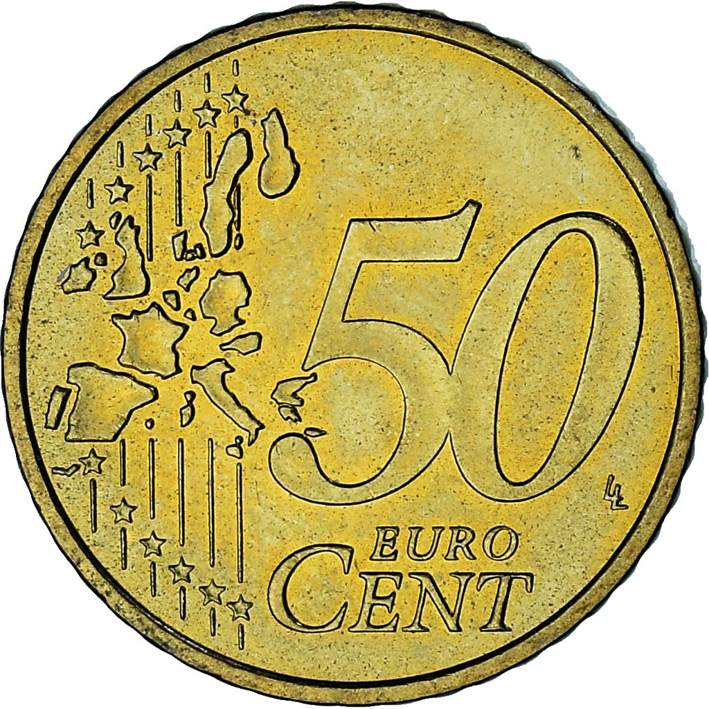 Monaco, Rainier III, 50 Euro Cent, 2003, Paris, AU(55-58), Brass, Gadoury:MC177