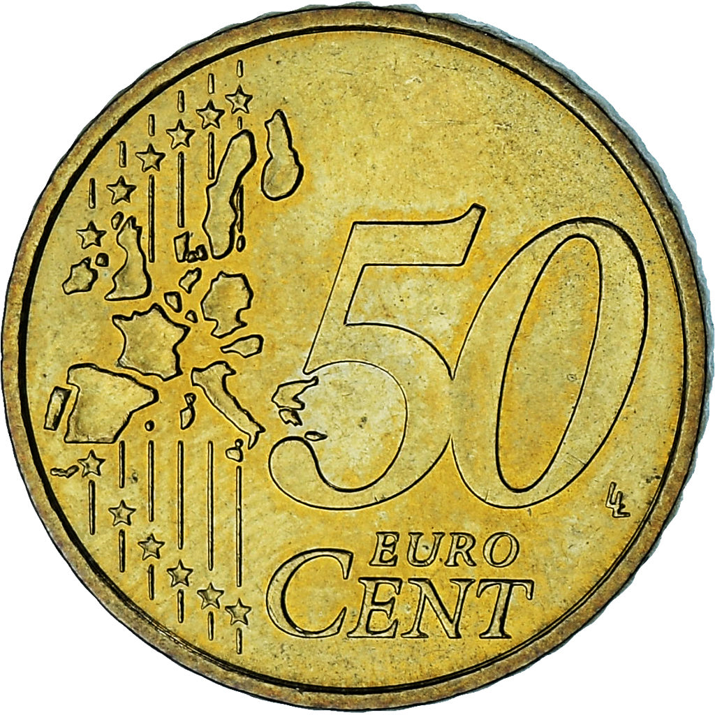 Monaco, Rainier III, 50 Euro Cent, 2003, Paris, AU(55-58), Brass, Gadoury:MC177