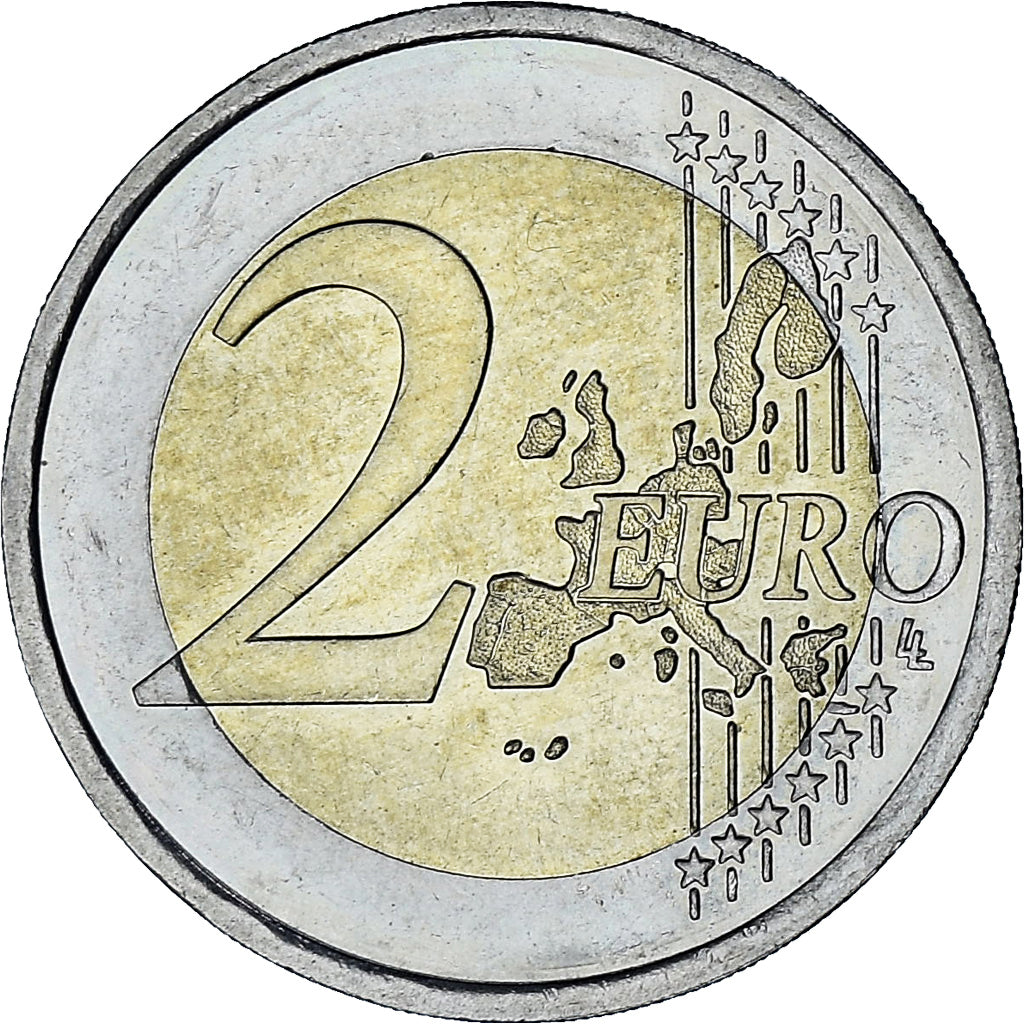 Monaco, Rainier III, 2 Euro, 2002, Paris, AU(55-58), Bi-Metallic, Gadoury:MC179