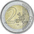 Monaco, Rainier III, 2 Euro, 2002, Paris, AU(55-58), Bimetaliczny