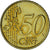 Monaco, Rainier III, 50 Euro Cent, 2002, Paris, AU(55-58), Brass, Gadoury:MC177