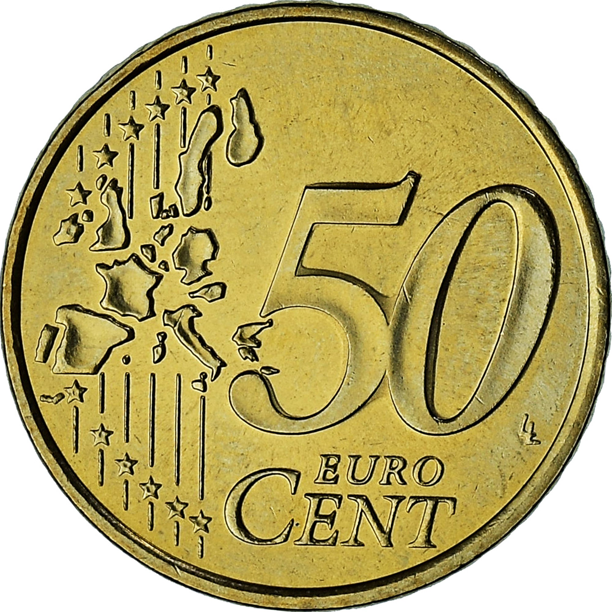 Monaco, Rainier III, 50 Euro Cent, 2002, Paris, AU(55-58), Brass, Gadoury:MC177