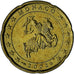 Monaco, Rainier III, 20 Euro Cent, 2002, Paris, VZ, Messing, Gadoury:MC176